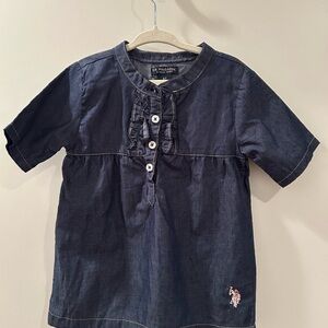 Polo by Ralph Lauren Kids Navy Dress
